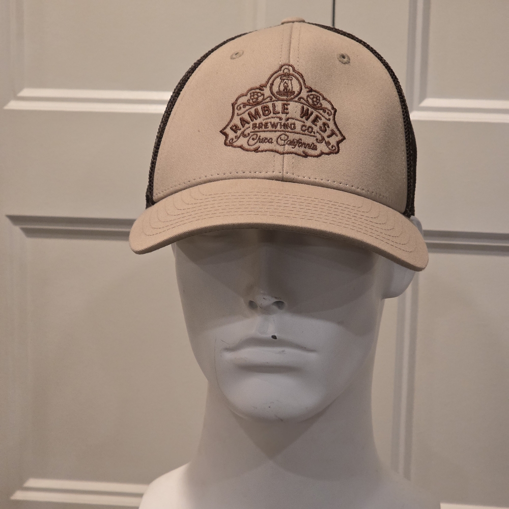 Ramble West Brewing Co. Chico, CA Small/Medium Mesh Back Baseball/Trucker Hat